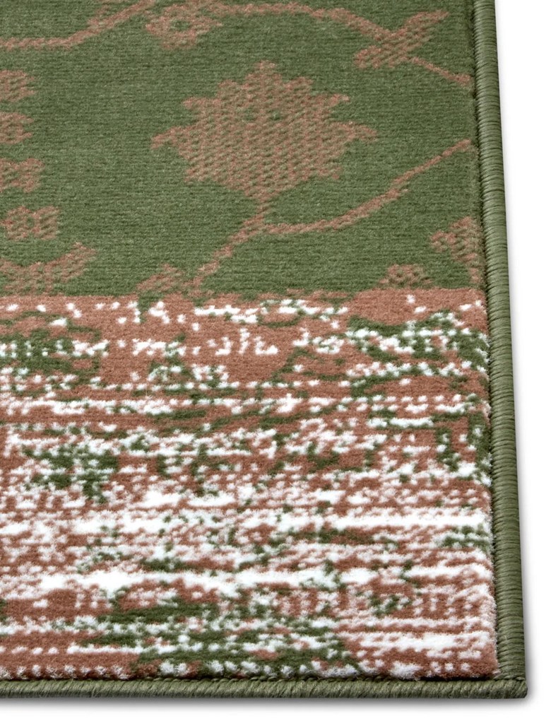 Hanse Home, Kusový koberec Gloria 105521 Green Creme, 200x290, zelená, chodba / predsieň