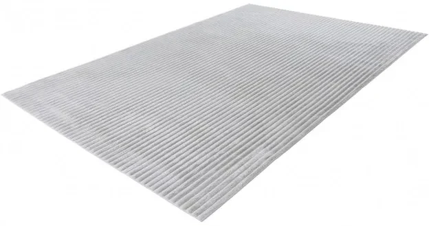 Koberec PLUSH PLU 500 strieborný