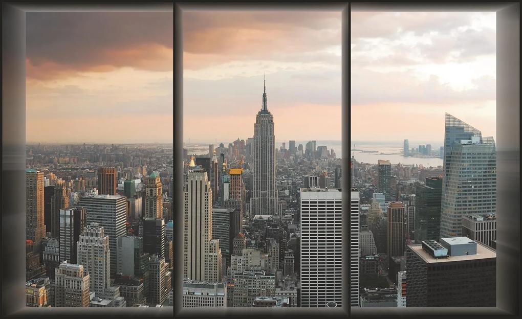 Fototapeta New York - pohľad z okna papier 368 x 254 cm