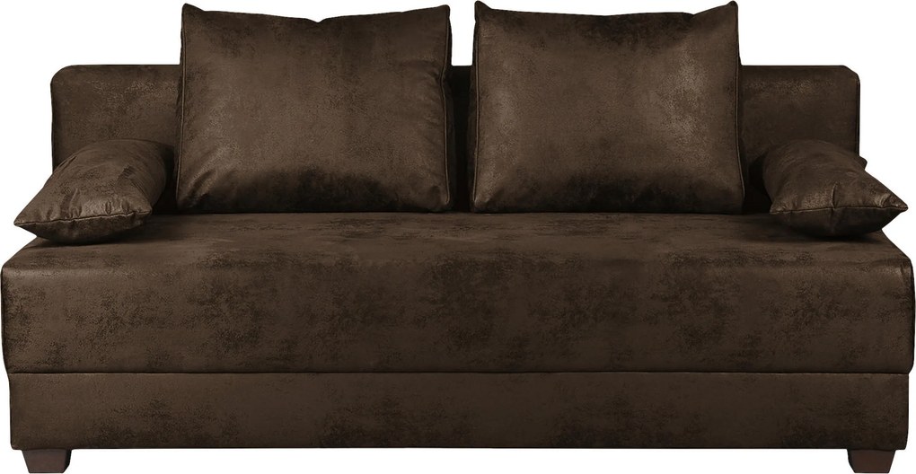 XXXLutz ROZKLADACIA POHOVKA, textil, tmavohnedá MID.YOU - Sedačky - 001628000106