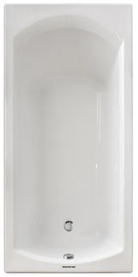 Obdĺžniková akrylátová vaňa iBATH CLASSIC NEO 160 cm 75 cm