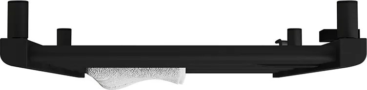 BPS-koupelny Elektrický kúpeľňový radiátor LOA BL 500W 54x96 cm, čierny