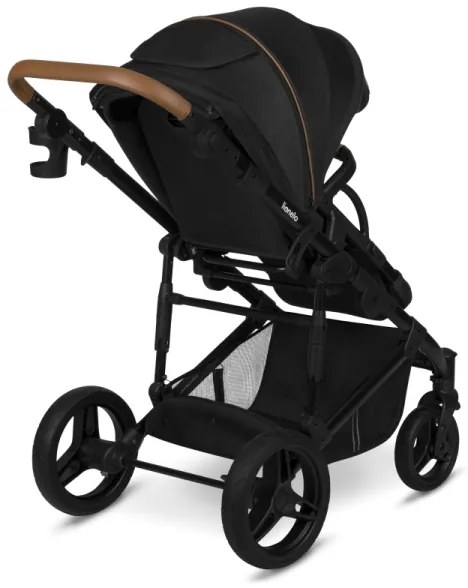 Lionelo - Kombinovaný kočík 2 v 1 MARI TOUR Black Onyx