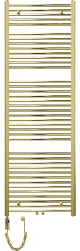 Mexen Ares, elektrické vykurovacie teleso 1800 x 600 mm, 600 W, zlatá lesklá, W102-1800-600-2900-50