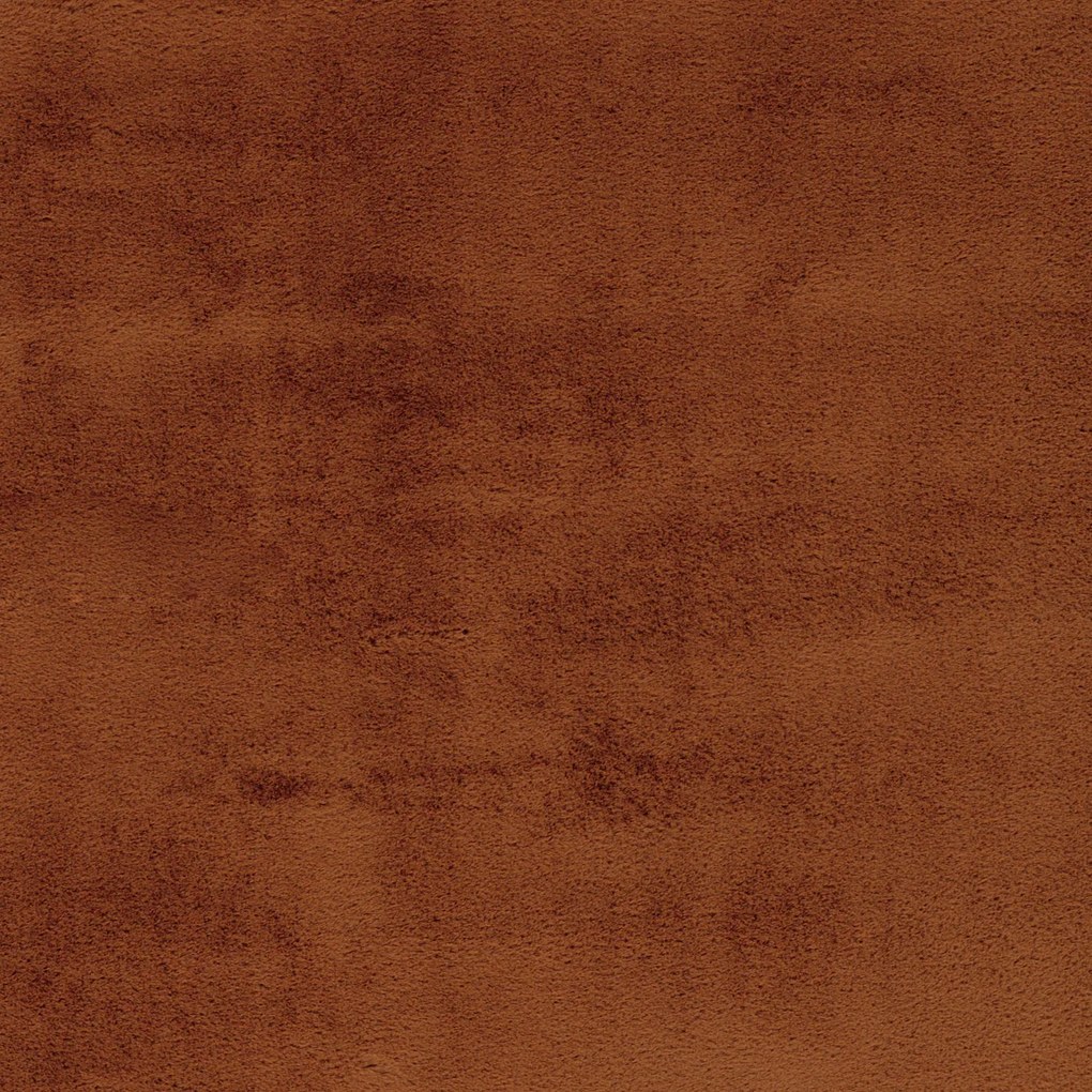 Dekorstudio Okrúhly kožušinový koberec TOPIA - medený Priemer koberca: 160cm