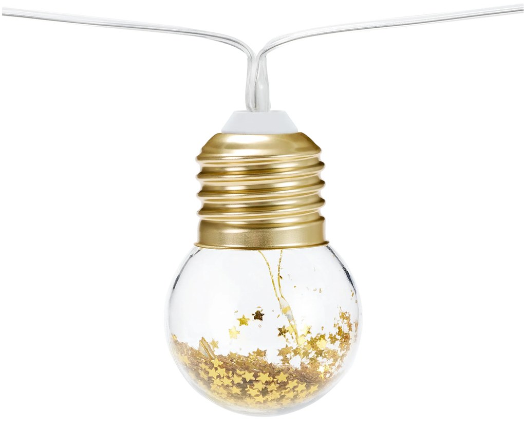 Svetelná reťaz s LED žiarovkami