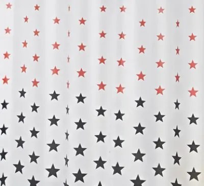 závěs STARS, multi, 180 x 200 cm