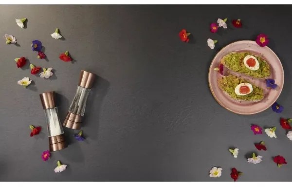 Cole&Mason - Sada mlynčekov na soľ a korenie DERWENT 2 ks 19 cm meď