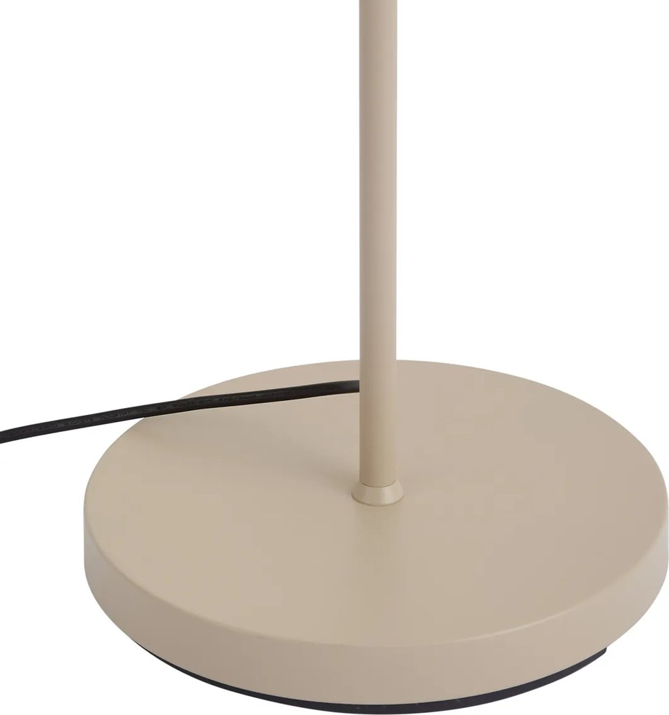 Retro stojaca lampa béžová 160cm - Magnax