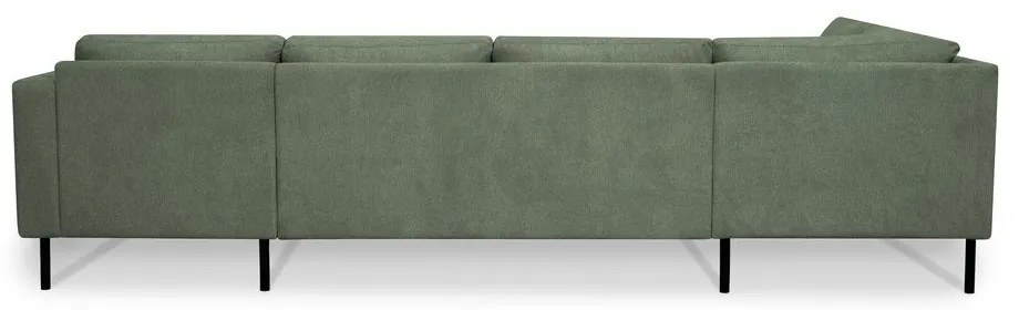 Zelená rohová pohovka (ľavý roh/do "U") Hero – Scandic