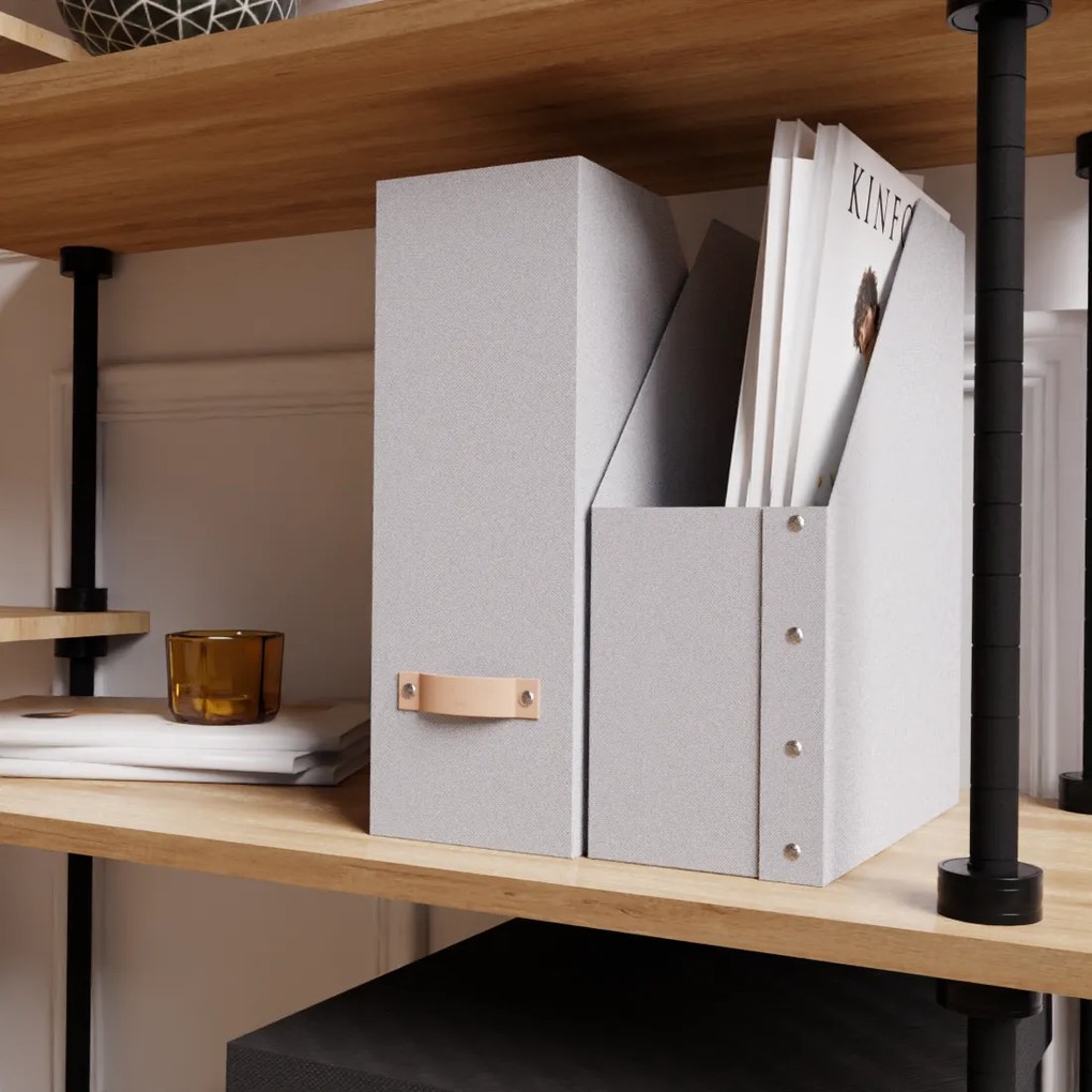 2x Zakladač na dokumenty WILLIAM zo 100% recyklovateľného papiera