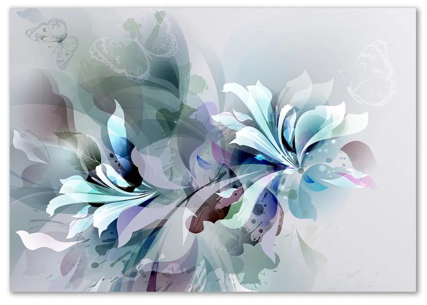 Foto obraz z akrylového skla Abstrakcie kvety pl-oa-100x70-f-77524486
