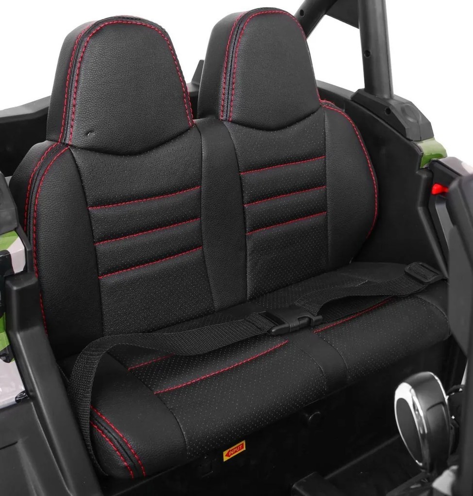RAMIZ ELEKTRICKÁ AUTÍČKO JEEP UTV - XMX - CAMO- 4X4 - 4x45W - 2 x 12V/7Ah - 2023