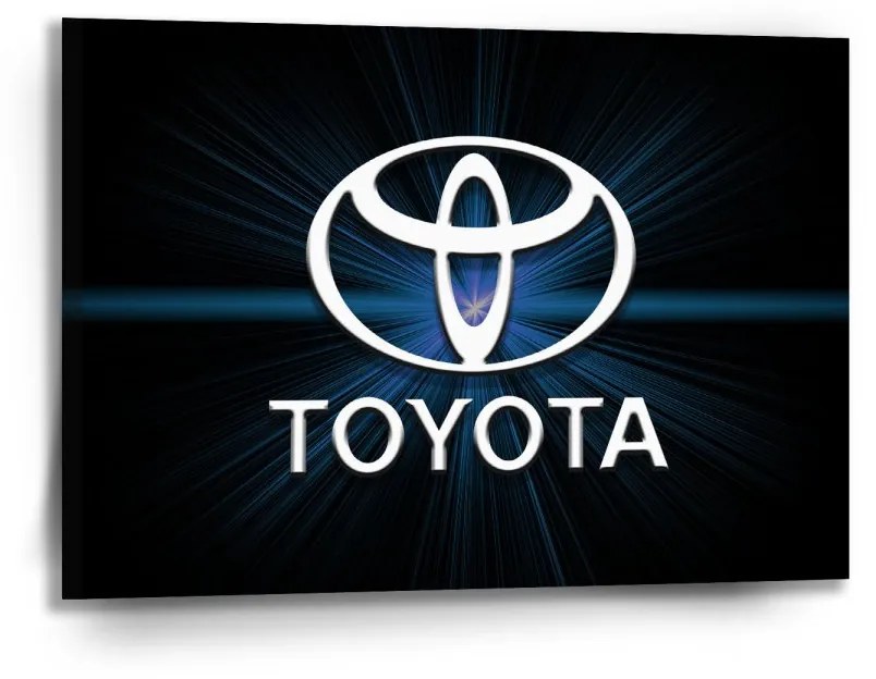 Sablio Obraz Toyota Blue Glow - 90x60 cm