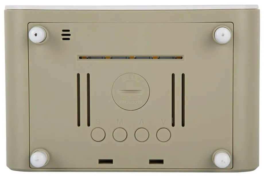 Digitálny budík s bezdrôtovou nabíjačkou Chunky LED – Karlsson