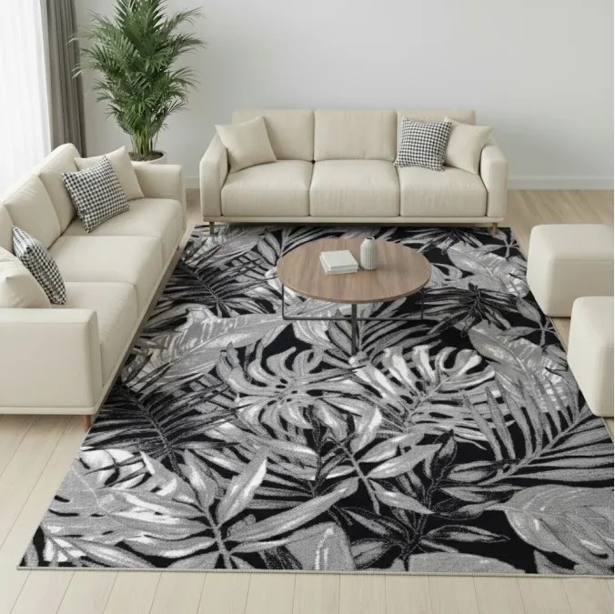 DC Koberec Lapiso SOFT 404 sivá Rozmer: 140×190 cm