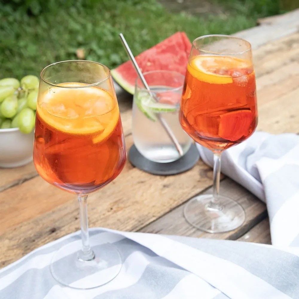 Poháre na víno v súprave 6 ks 450 ml Sandra – Orion