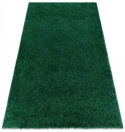 Koberec SOFFI shaggy 5cm zelená Veľkosť: 80x250 cm