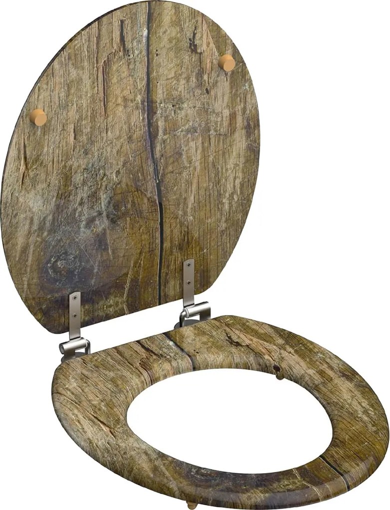Eisl Sanitär WC sedadlo MDF Solid Wood 80024