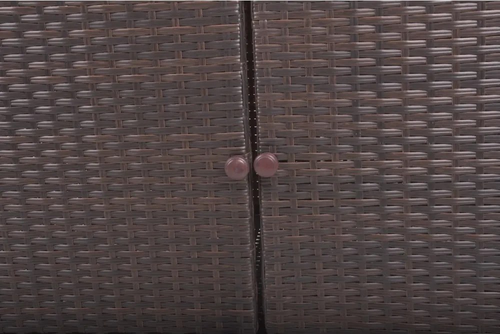 Záhradný odkladací stolík z umelého ratanu 90x50 cm Padua – Garden Pleasure