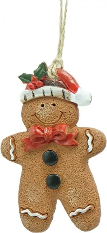nedá vianočná ozdoba Perníček - 6*1*8 cm