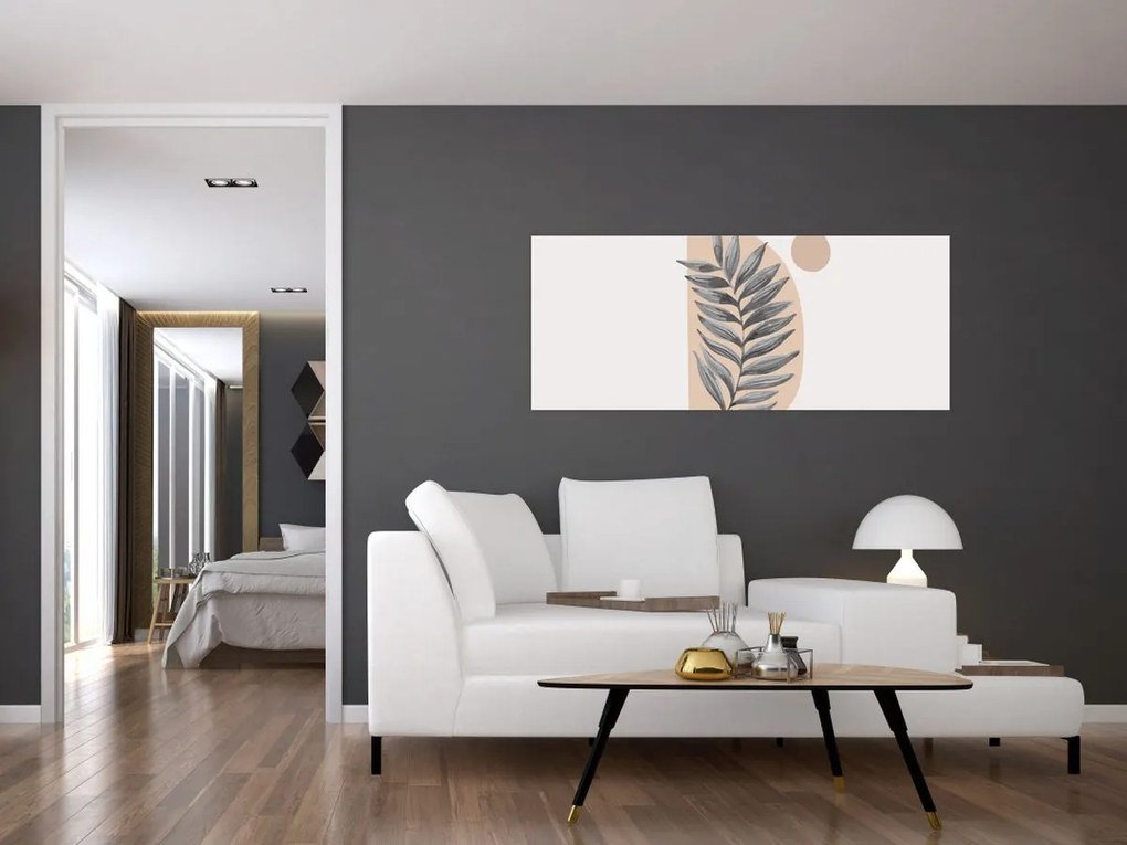 Obraz - Ilustrovaný list N⁰1 (120x50 cm)