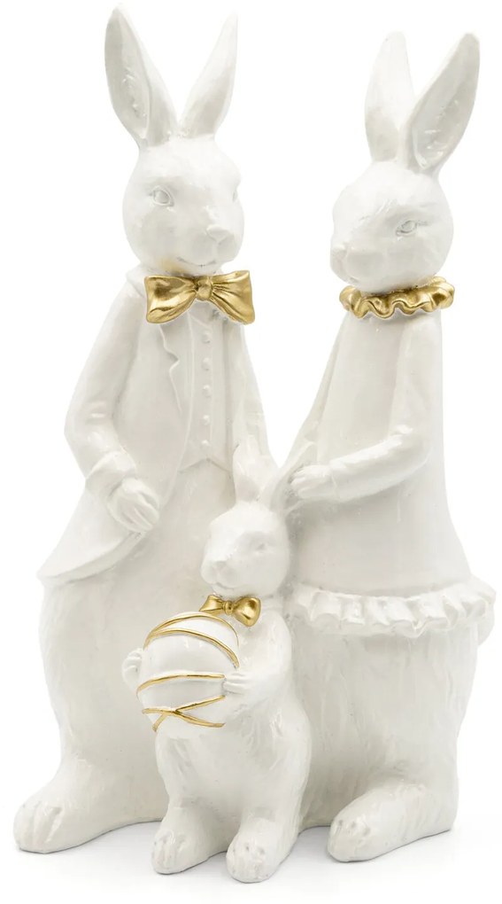 VEĽKONOČNÁ SOŠKA EASTER12 18X32 CM BIELA