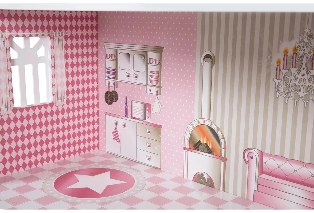 Detská knižnica a dom pre bábiky v jednom Roba Kids Villa