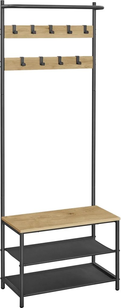 Vešiak s botníkom TAYLOR ARTISAN 64x180 cm