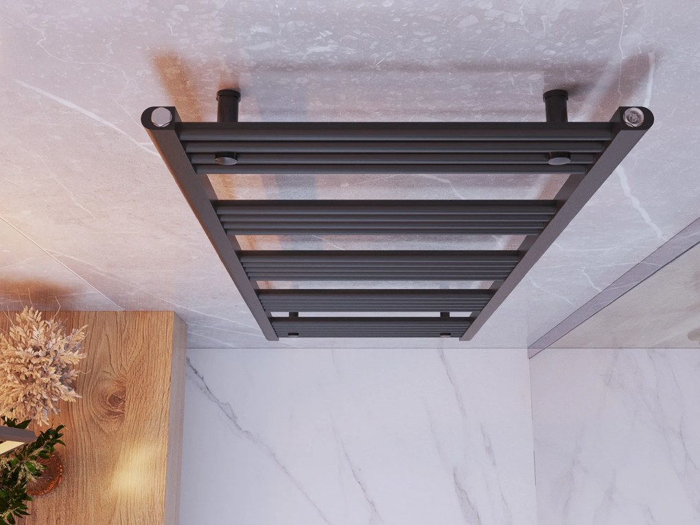 Erga Basic, vykurovacie teleso 1600x600 mm, 740 W, čierna, ERG-LAV-BASIC-16060-BK
