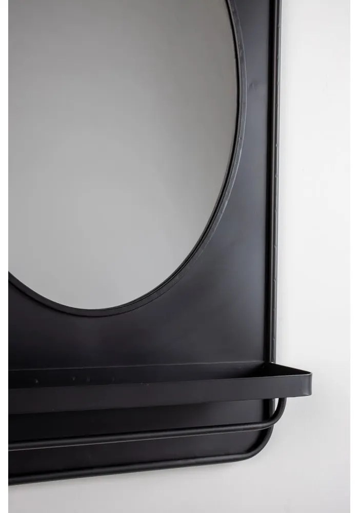 Nástenné zrkadlo s poličkou 50x80 cm Pascal – White Label