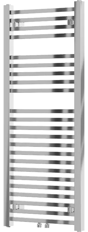 Mexen Pluton vykurovacie teleso 1200 x 500 mm, 487 W, chrómová, W106-1200-500-00-01
