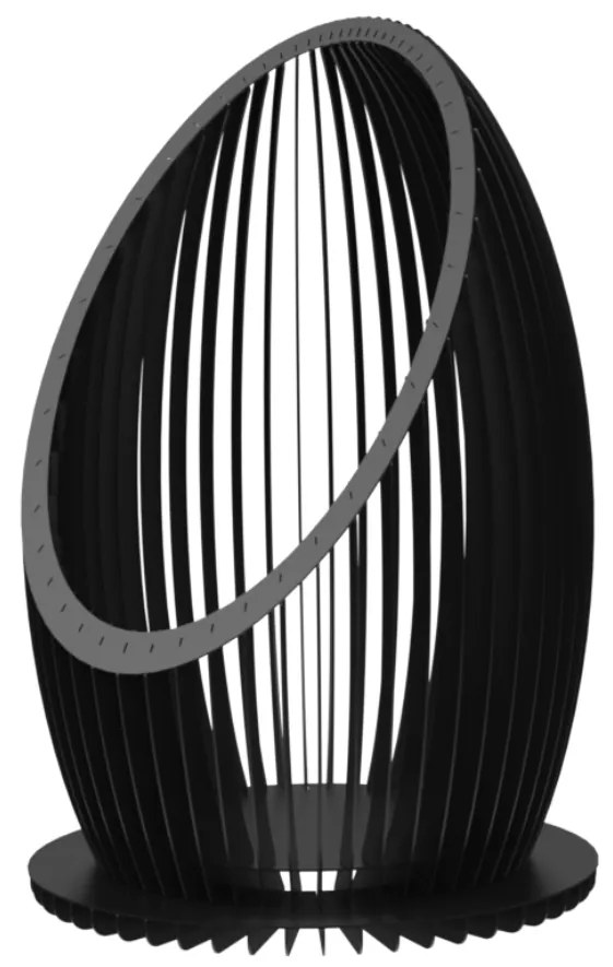 ZÁHRADNÉ OHNISKO VENITA ČIERNE 65 cm