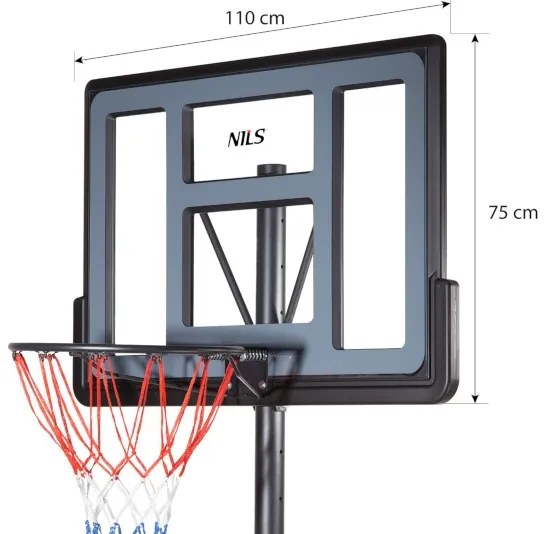Basketbalový kôš NILS ZDK321