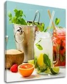 Obraz na stenu LETNÝ DRINK_069-12 70x70 cm
