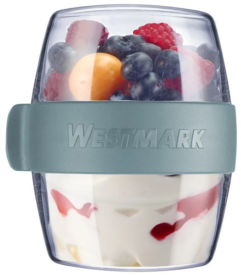 Westmark Dvojdielna dóza na desiatu MAXI, 700 ml, modrá