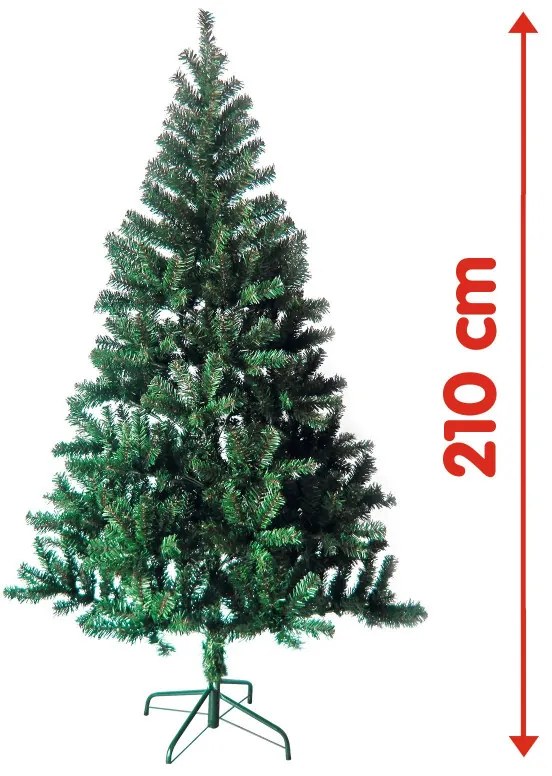 DEMA Vianočný stromček so stojanom 210 cm Exclusiv
