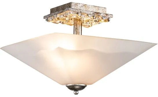 Flambeau STAR-F-S-DS - Stropné svietidlo STAR 2xE27/40W/230V zlaté