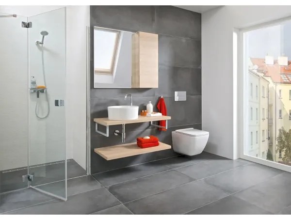 JIKA H8184200001121 - Umývadlo CUBITO na dosku, pr. 40 cm, keramika/biela