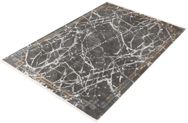 Koberec Arte Piran Marble sivý / čierny