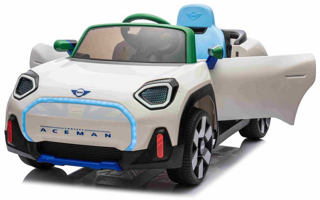 RAMIZ Elektrické autíčko Mini Concept Aceman JE1688 - biele