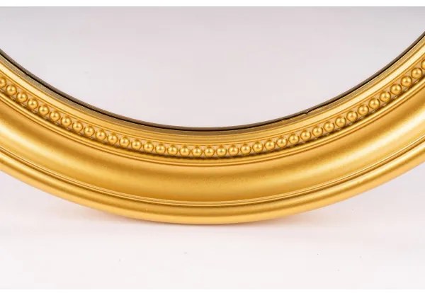 Globo B992510 - Nástenné zrkadlo pr. 39 cm zlaté