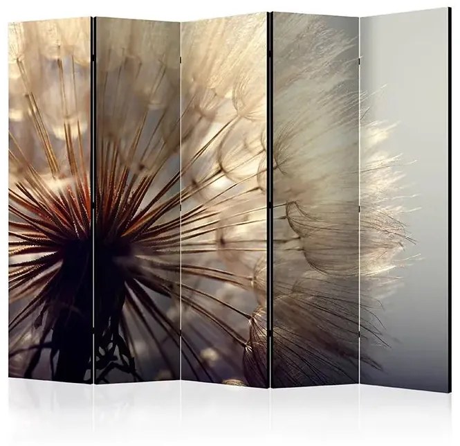 Paraván - Dandelion Kiss II [Room Dividers] Veľkosť: 225x172, Verzia: Obojstranný