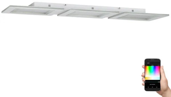 Eglo 900482 - LED RGBW Stmievateľné stropné svietidlo PADROGIANO-Z LED/42,5W/230V