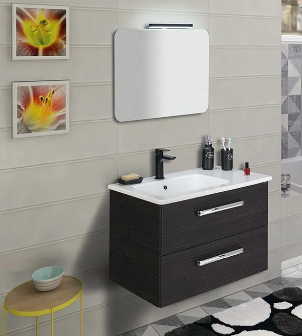 Sapho Sapho, ISHAPE Zrkadlo 500x900mm, zaoblené rohy, bez uchytenia, AG495