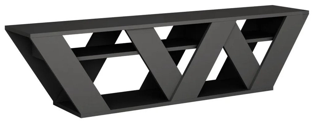 TV skrinka RALLA 158 cm antracitová