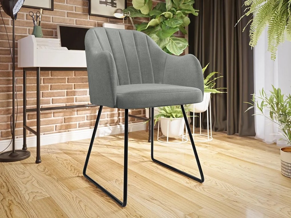 Čalúnené kreslo Mikasio, Dostupné poťahy: Magic Velvet 2240