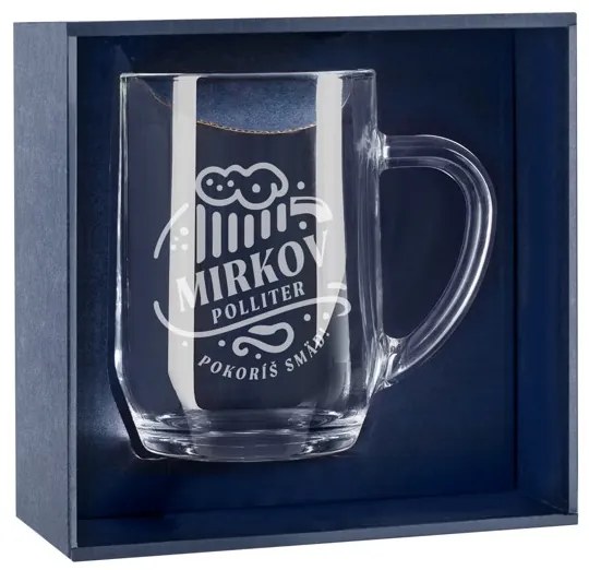 Pieskovaný polliter na pivo Pokoríš smäd