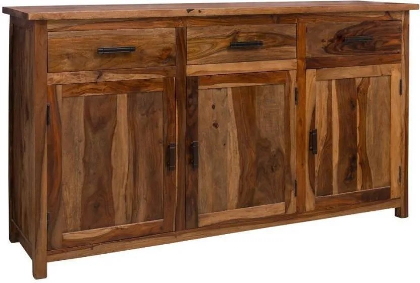 furniture-nabytek.cz - Kuchynská komoda z masívneho dreva palisander 160x45x90