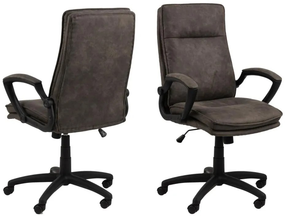 Kancelárske kreslo Brad antracitové